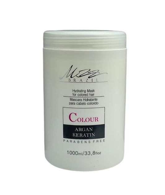 MIZZ BRAZIL HYDRATING MASK FOR COLORED HAIR 1000 ml Treatments Asetena Pa 