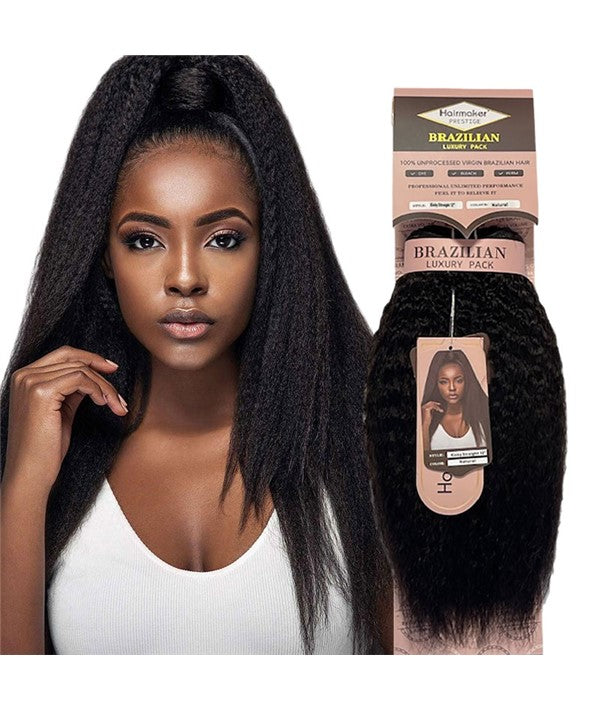 BRAZILIAN LUXURY KINKY STRAIGHT WEAVE 12 Color Natural Human Hair Bundles Asetena Pa 