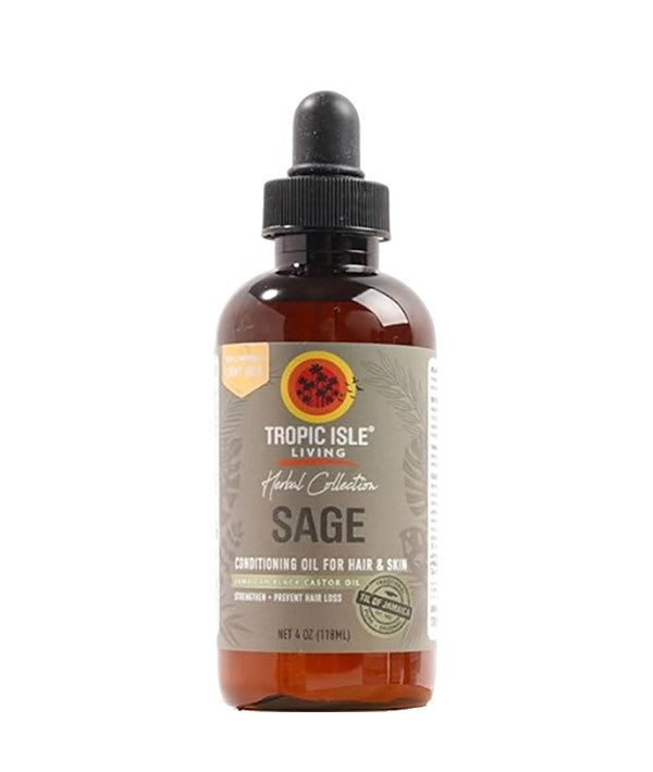 HERBAL COLLECTION SAGE CONDITIONING OIL FOR HAIR AND SKIN 118 ml Sprays, Serums and Oils Asetena Pa 