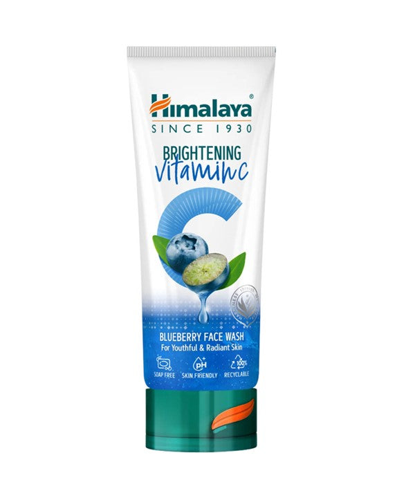 HIMALAYA BRIGHTENING VITAMIN C BLUEBERRY FACE WASH 100 ml Skin Wash Asetena Pa 