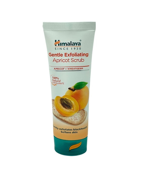 HIMALAYA HERBALS GENTLE EXFOLIATING APRICOT SCRUB 75 ml Skin Wash Asetena Pa 