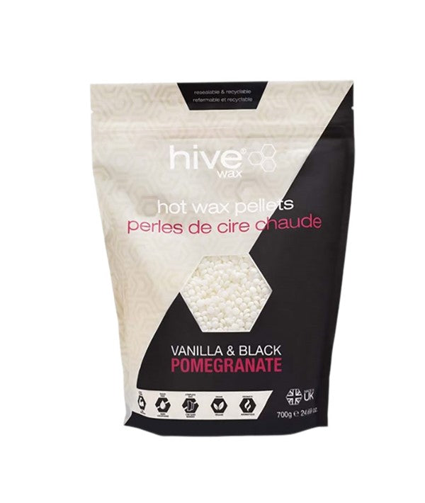 HIVE HOT WAX PELLETS VANILLA AND BLACK POMEGRANATE 700 g Hair Removing Asetena Pa 