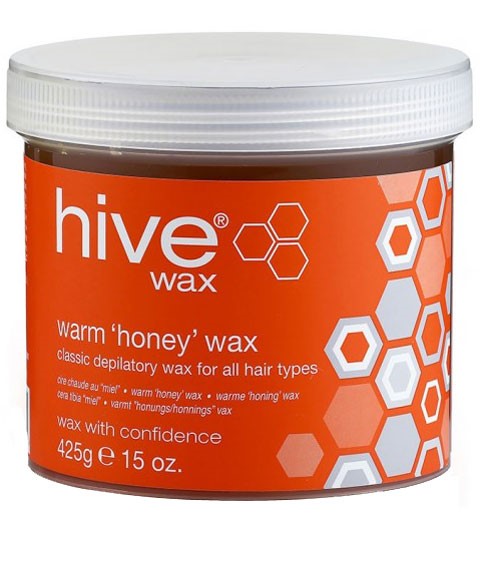 HIVE WARM HONEY WAX 3 x 425 g Hair Removing Asetena Pa 