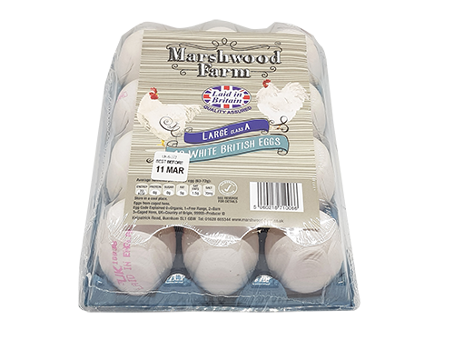 Marshwood Family Eggs  1x30's