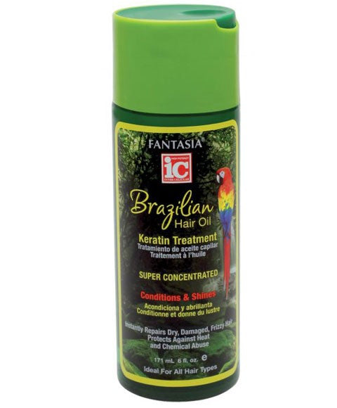 IC FANTASIA BRAZILIAN HAIR OIL KERATIN TREATMENT 171 ml Treatments Asetena Pa 