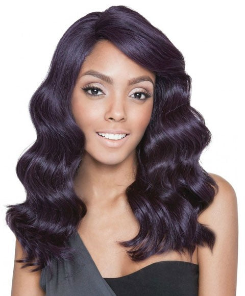 RED CARPET PREMIERE COTTON LACE FRONT SYN HOLLY WIG  Color SR1B/SANGRIA Lace Wigs Asetena Pa 