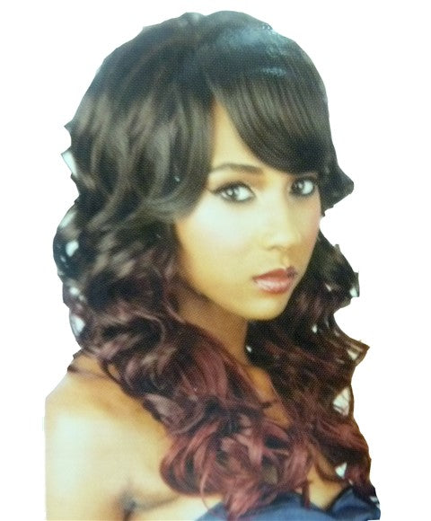 RED CARPET PREMIERE SYN BANG PLUS 18 WIG  Color SMD27/30/613 Synthetic Hair Wigs Asetena Pa 