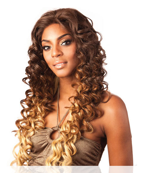 RED CARPET PREMIERE LACE FRONT WIG SYN SUPER CAROLINE  Color SM 6236 Lace Wigs Asetena Pa 