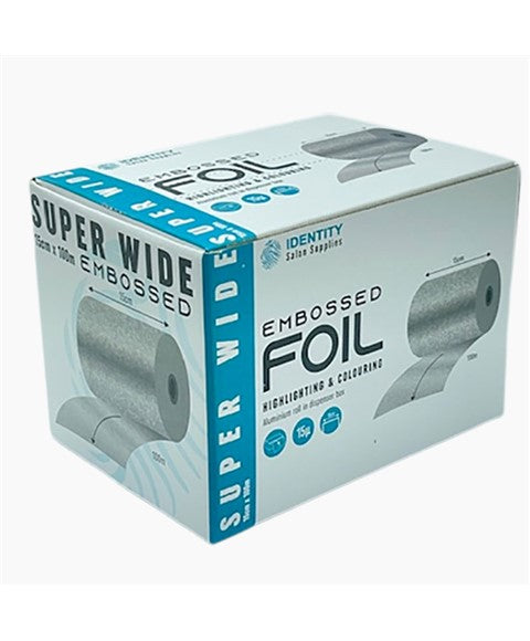 EMBOSSED HIGHLIGHTING AND COLOURING SUPER WIDE FOIL 15 cm X 100 m Salon Accessories Asetena Pa 