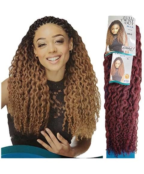 IMPRESSION SYN ZULU TWIST OUT BULK  Color 30 Hair for Braid Extensions Asetena Pa 