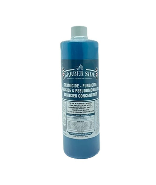 BARBER SIDE LONDON GERMICIDE TURQUOISE SOLUTION 500 ml Salon Accessories Asetena Pa 