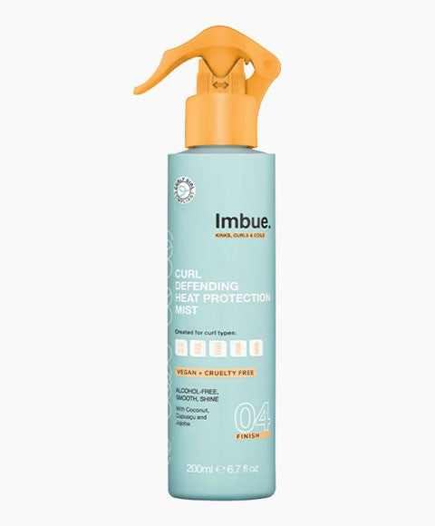 IMBUE 04 FINISH CURL DEFENDING HEAT PROTECTION MIST 200 ml Sprays, Serums and Oils Asetena Pa 