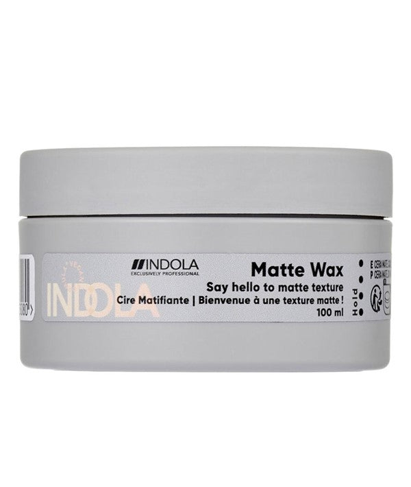 INDOLA VEGAN MATTE WAX 100 ml Hair Styling Asetena Pa 