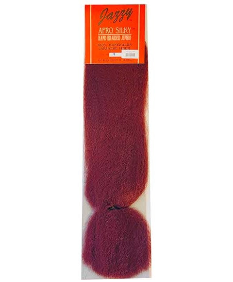 AFRO SILKY HAND BRAIDED JUMBO BRAID  Color 35 Hair for Braid Extensions Asetena Pa 