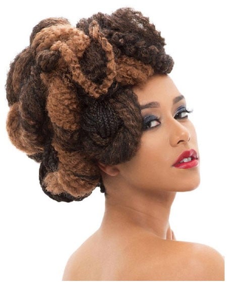 JANET COLLECTION SYN TRIPLE AFRO TWIST BRAID VALUE PACK  Color OET2TPURPLE Hair for Braid Extensions Asetena Pa 