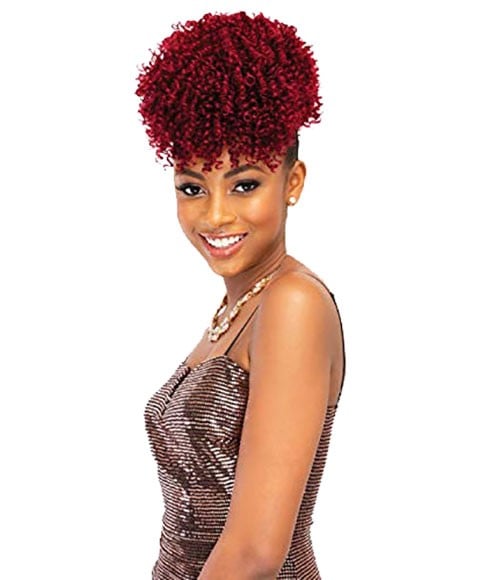 PLAYFUL PINEAPPLE SYN SPIRAL PONY  Color PFS1B/30 PonyTail Asetena Pa 