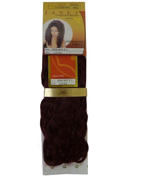 JANET HH SUPER BODY WVG 15 Color 8 Synthetic Weave Hair Asetena Pa 