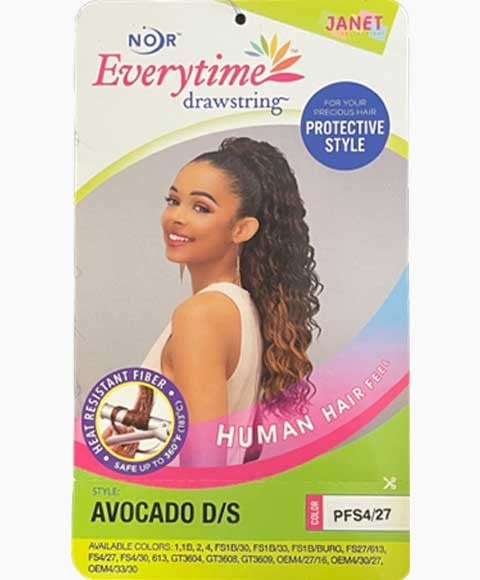 NOIR EVERY TIME SYN AVOCADO DS PONYTAIL  Color PFS4/30 PonyTail Asetena Pa 