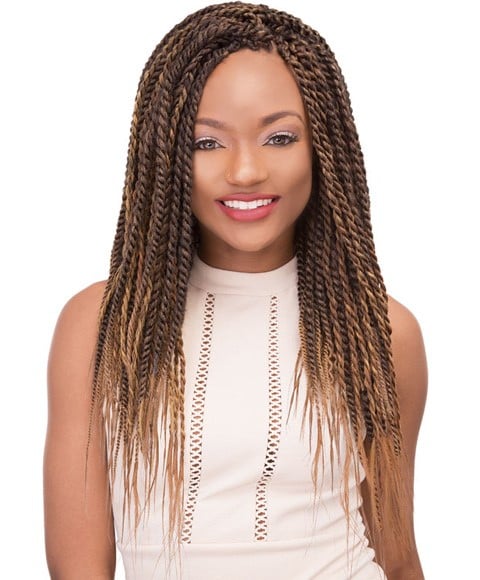 JANET COLLECTION PERM YAKY SYN EZ WEAR BRAID 44 Color 4 Hair for Braid Extensions Asetena Pa 