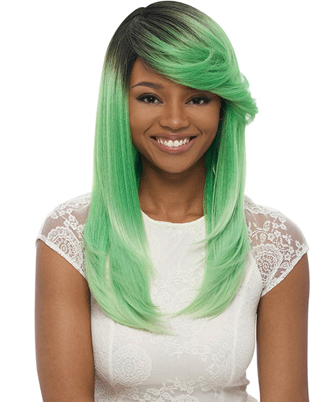JANET SYN PERM FLORA WIG  Color 27S Synthetic Hair Wigs Asetena Pa 