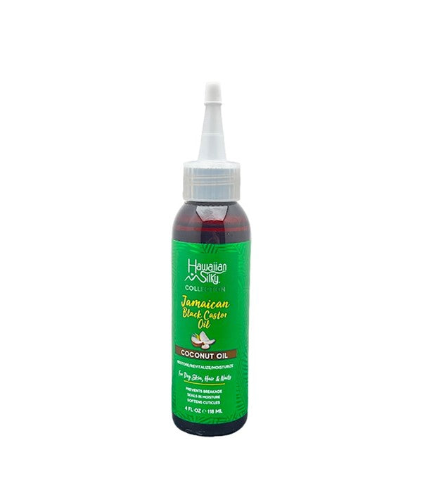 HAWAIIAN SILKY JAMAICAN BLACK CASTOR OIL WITH COCONUT 118 ml Sprays, Serums and Oils Asetena Pa 