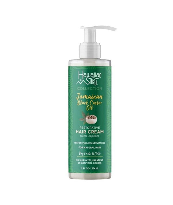 HAWAIIAN SILKY JAMAICAN BLACK CASTOR OIL RESTORATIVE HAIR CREAM 354 ml Hair Styling Asetena Pa 