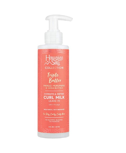 TRIPLE BUTTER HYDRATE AND DEFINE CURL MILK LEAVE IN 237ml Conditioner Asetena Pa 