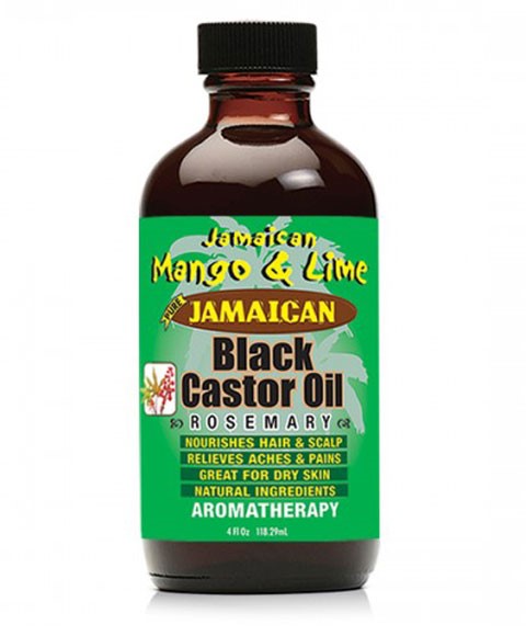 JAMAICAN MANGO AND LIME BLACK CASTOR OIL ROSEMARY 118.29 ml Sprays, Serums and Oils Asetena Pa 