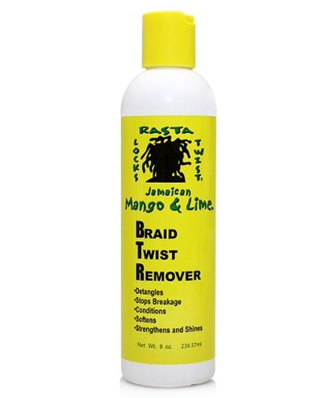 JAMAICAN MANGO AND LIME BRAID TWIST REMOVER 236.57 ml (Pack of 6) Conditioner Asetena Pa 