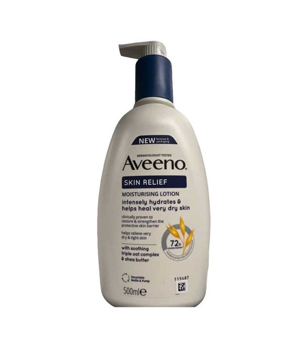 AVEENO SKIN RELIEF MOISTURISING LOTION 500 ml Skin Moisturizing Asetena Pa 
