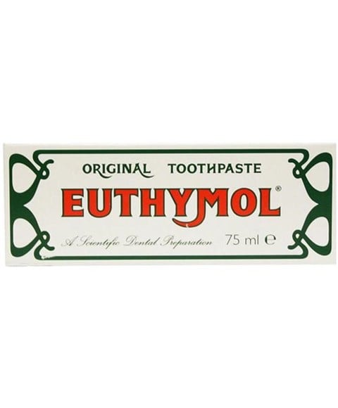 EUTHYMOL ORIGINAL TOOTHPASTE 75 ml (Pack of 12) Dental Care Asetena Pa 