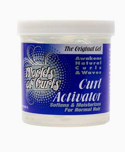 WORLDS OF CURLS CURL ACTIVATOR GEL REGULAR 400 ml Hair Styling Asetena Pa 