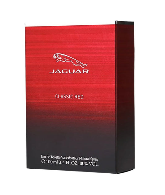 JAGUAR CLASSIC RED EAU DE TOILETTE 100 ml Perfumes for Him Asetena Pa 