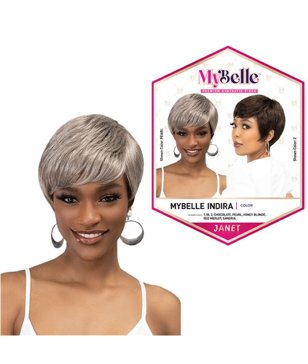 MYBELLE INDRIA PREMIUM SYNTHETIC FIBER WIG  Color 1 Synthetic Hair Wigs Asetena Pa 