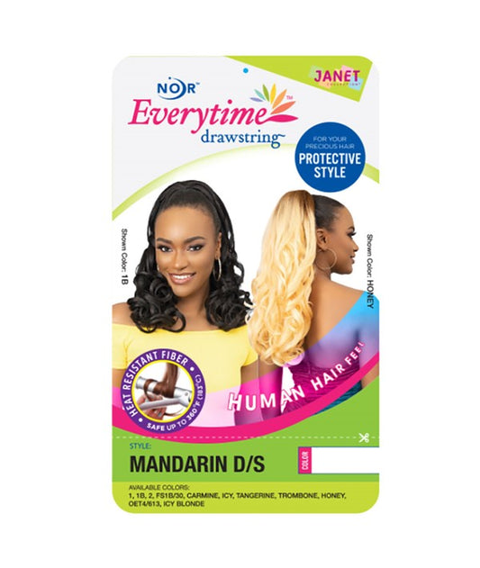 NOIR EVERY TIME SYN MANDARIN DS PONYTAIL  Color 1 PonyTail Asetena Pa 