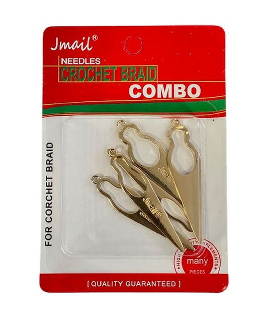 JMAIL NEEDLES CROCHET BRAID COMBO SKILL09 BSET Extensions Accessories Asetena Pa 