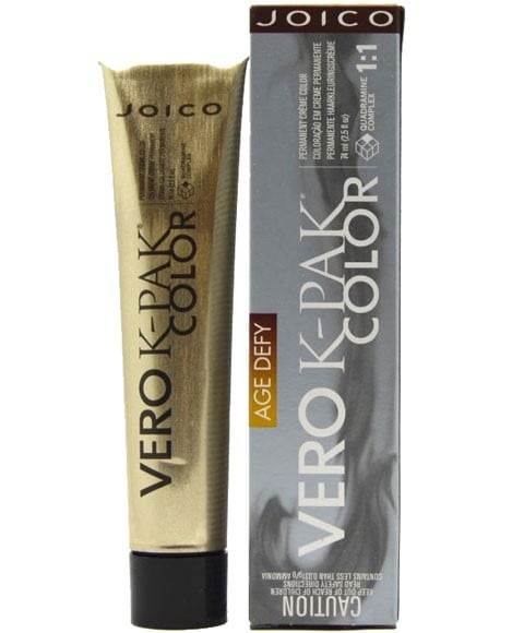 VERO K PAK AGE DEFY NATURAL GOLDEN PERMANENT CREME COLOR 74 ml Color 8NGC+ Hair Color Asetena Pa 