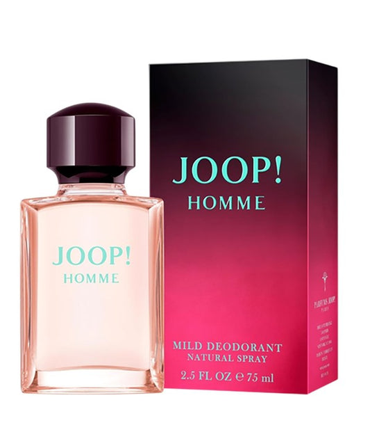 JOOP HOMME MILD DEODORANT NATURAL SPRAY 75ml Perfumes for Him Asetena Pa 
