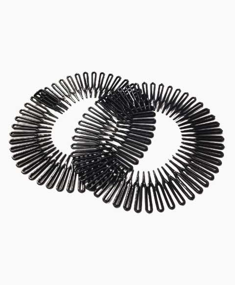 ANKARA COLLECTION FLEXI COMBS 2579 BLACK  Color Black Kids Hair Accessories Asetena Pa 