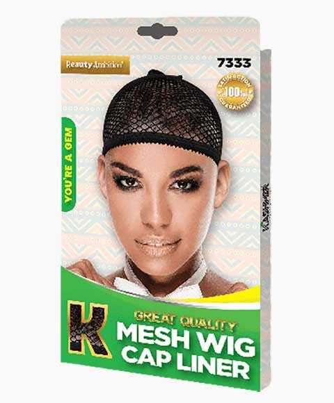 BEAUTY AMBITION GREAT QUALITY MESH WIG CAP LINER 7333  Color Black Extensions Accessories Asetena Pa 