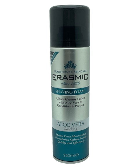 ERASMIC ALOE VERA SOOTHING SHAVING FOAM 250 ml Shaving Asetena Pa 