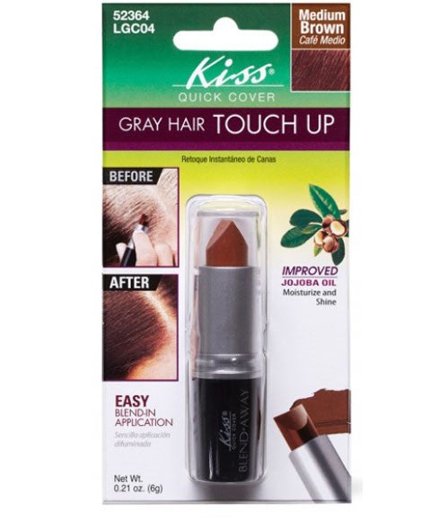 QUICK COVER GRAY HAIR TOUCH UP LGC04 6 g Color Medium Brown Hair Color Asetena Pa 