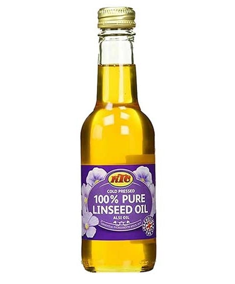 KTC COLD PRESSED LINSEED OIL 250 ml (Pack of 2) Sprays, Serums and Oils Asetena Pa 