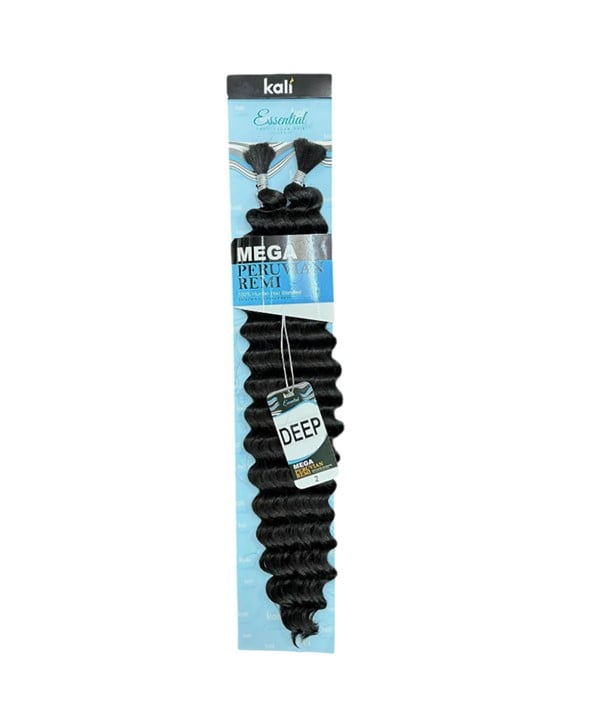 KALI ESSENTIAL MEGA PERUVIAN REMI BLENDED DEEP BULK  Color 27 Hair for Braid Extensions Asetena Pa 