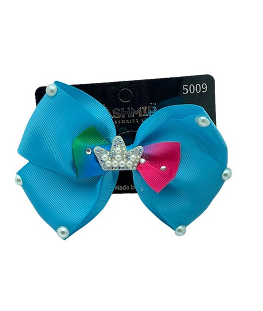 KASHMIR PRINCESS BOW SIDE CLIP 5009  Color Assorted Hair Accessories Asetena Pa 