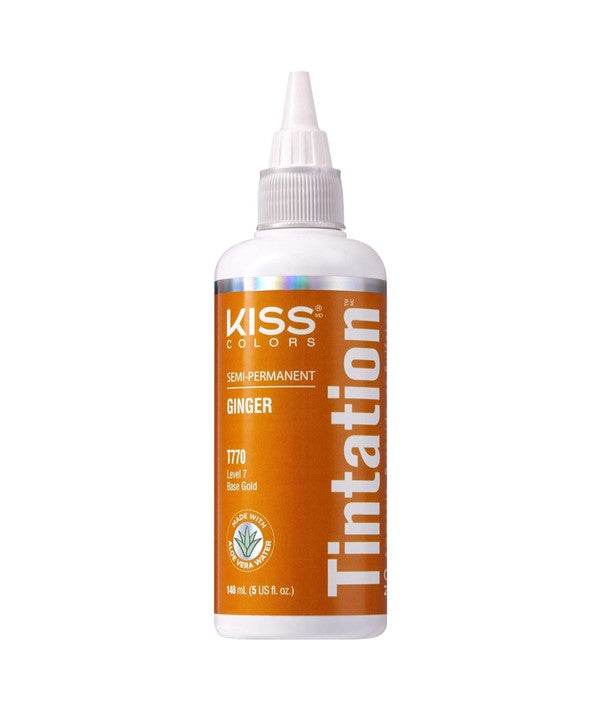 KISS COLORS TINTATION SEMI PERMANENT GINGER T770 148ml Hair Color Asetena Pa 