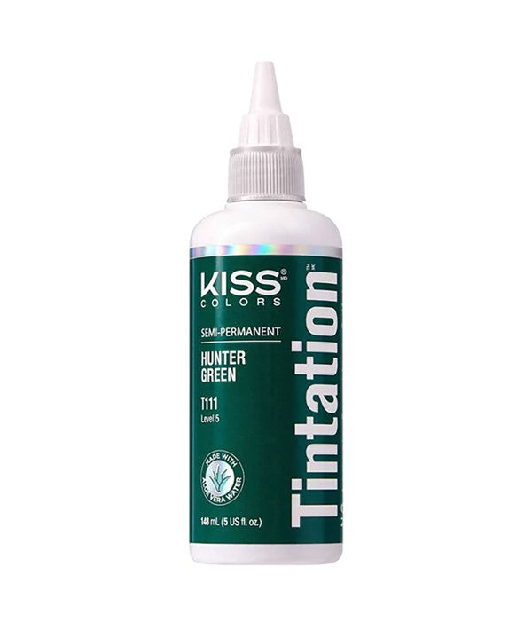 KISS COLORS TINTATION SEMI PERMANENT HUNTER GREEN T111 148 ml Hair Color Asetena Pa 