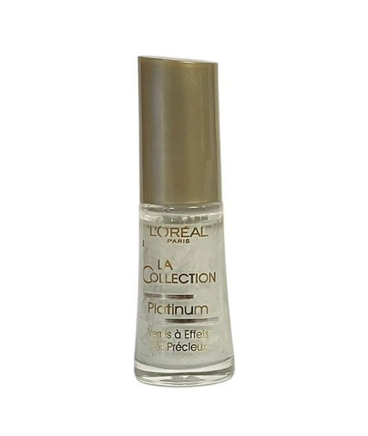 LA COLLECTION NAIL POLISH 6 ml Color 302 Crystal Platinum Nails Asetena Pa 