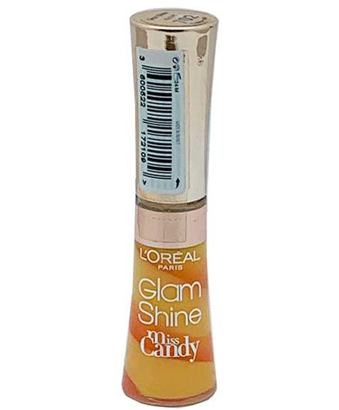 GLAM SHINE MISS CANDY LIP GLOSS 6 ml Color 708 Marshmallow Twist Lips Asetena Pa 