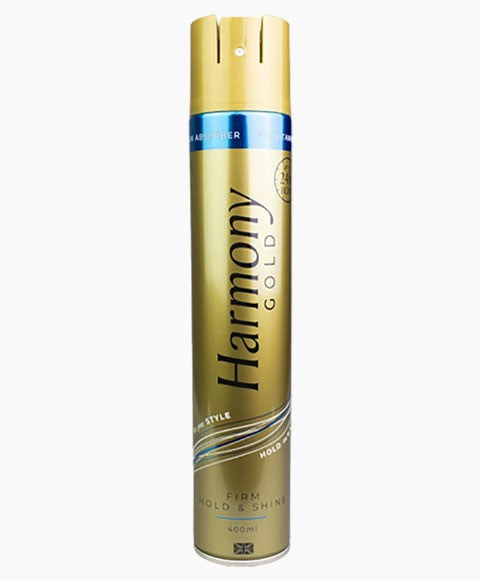 HARMONY GOLD ITS YOUR STYLE FIRM HOLD AND SHINE SPRAY 400 ml Sprays, Serums and Oils Asetena Pa 